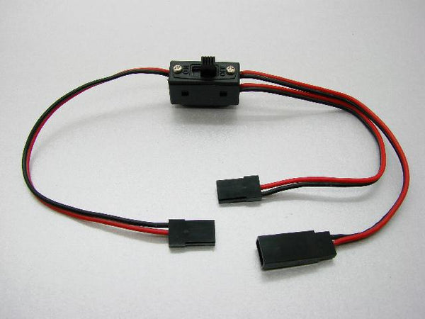 UNIVERSAL JR, HITEC, AIRTRONICS Z ON/OFF SWITCH with charge plug
