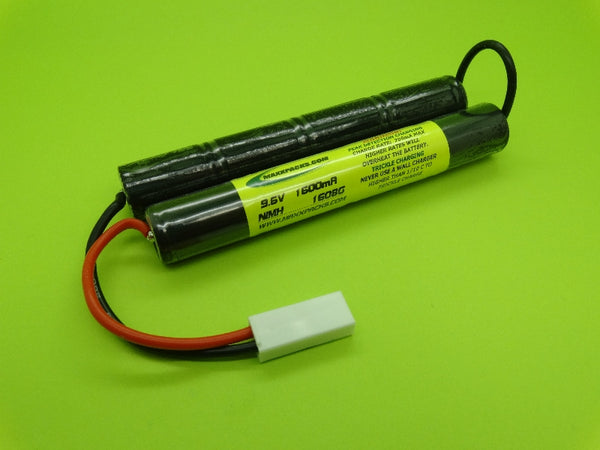 1608G ATTACK PACK: 9.6v NiMH 1600mah Airsoft G36 Pack
