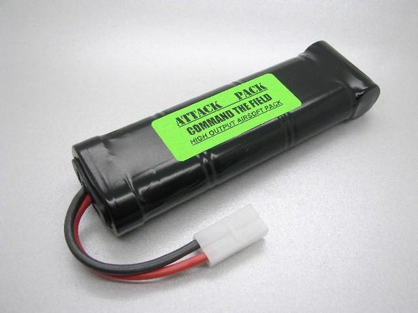 NC2207A ATTACK PACK: 8.4v Nicad 2200mah Airsoft Large Battery Pack
