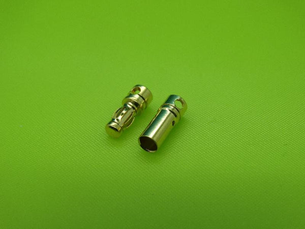 (6) NOVAK 3.5mm Gold Power Plug