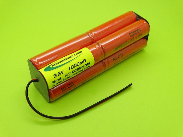 NC1008B-NT8A 9.6v 1000mah Nicad REPLACEMENT FOR FUTABA 9Z
